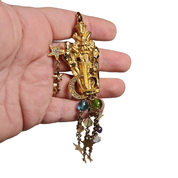 Kirks Folly Jewelry - Kirk's Folly Merlin Wizard Brooch